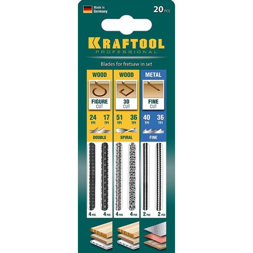 Набор пилок Kraftool 15348-H20_z02, универсальные, 20шт