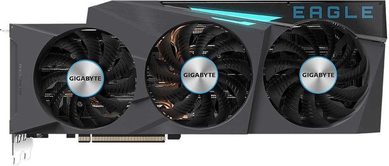 Видеокарта GIGABYTE NVIDIA  GeForce RTX 3080TI GV-N308TEAGLE OC-12GD 12ГБ GDDR6X, OC,  Ret