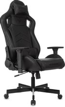 Изображение товара Игровое кресло KNIGHT Gladiator на колесиках из экокожи черное