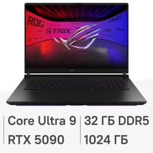 Изображение товара Игровой ноутбук ASUS ROG Strix Scar 18 G835LX-SA022W 18 IPS 32ГБ RTX 5090 Windows 11