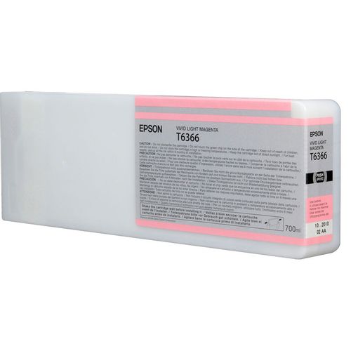 Картридж Epson T6366, светло-пурпурный / C13T636600