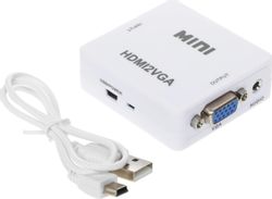 Переходник аудио-видео PALMEXX 5-983M, HDMI (m) - VGA (f), Jack 3.5 (f)