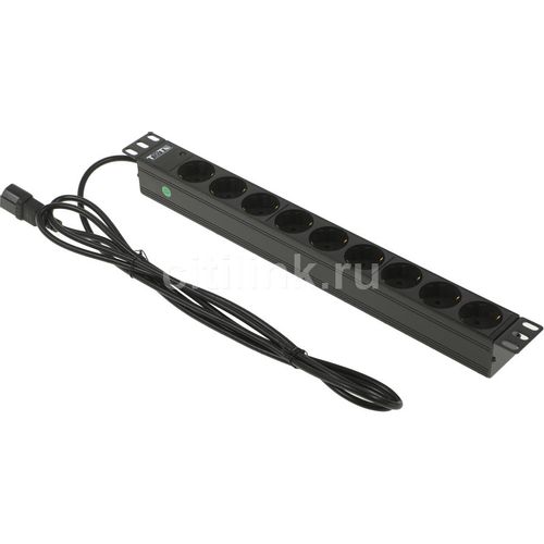 Блок распределения питания LanMaster TWT-PDU19-10A9P4-3.0, горизонт.размещ., SchukoХ9, Тип вход. тока 10A, 3м — цена и… Блок распределения питания LanMaster TWT-PDU19-10A9P4-3.0, горизонт.размещ., SchukoХ9, Тип вход. тока 10A, 3м