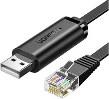 Изображение товара Кабель UGREEN CM204 USB 2.0 A - RJ-45 3м ферритовый черный
