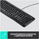 Комплект (клавиатура+мышь) Logitech MK120, USB, проводной, с ...