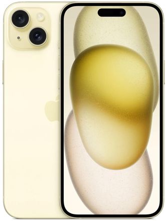 Смартфон Apple iPhone 15 Plus 128Gb, A3094, желтый