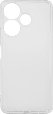 Чехол (клип-кейс) BORASCO Silicone Case, для Xiaomi Redmi 13, прозрачный [73409]