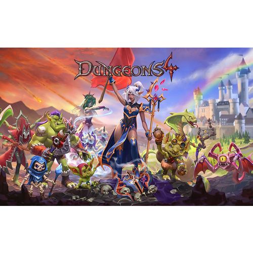 Игра KALYPSO MEDIA Dungeons 4, для ПК, регион: Россия,СНГ, RUS (интерфейс и субтитры)