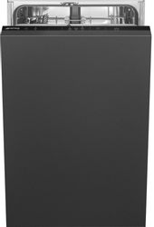 Встраиваемая посудомоечная машина SMEG ST4522DIN, черный