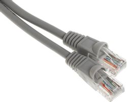 Патч-корд Buro UTP-5E-20M-G-LSZH UTP, кат.5E, 20м, серый