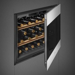 Винный шкаф SMEG Classica CVI320XE, нержавеющая сталь