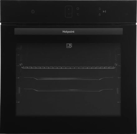 Духовой шкаф электрический HOTPOINT FE8 1352 SMP BLG, 72л, дверца с 4 стеклами, черный