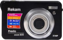 Характеристики Цифровой компактный фотоаппарат Rekam Presto zoom 850 bl ...