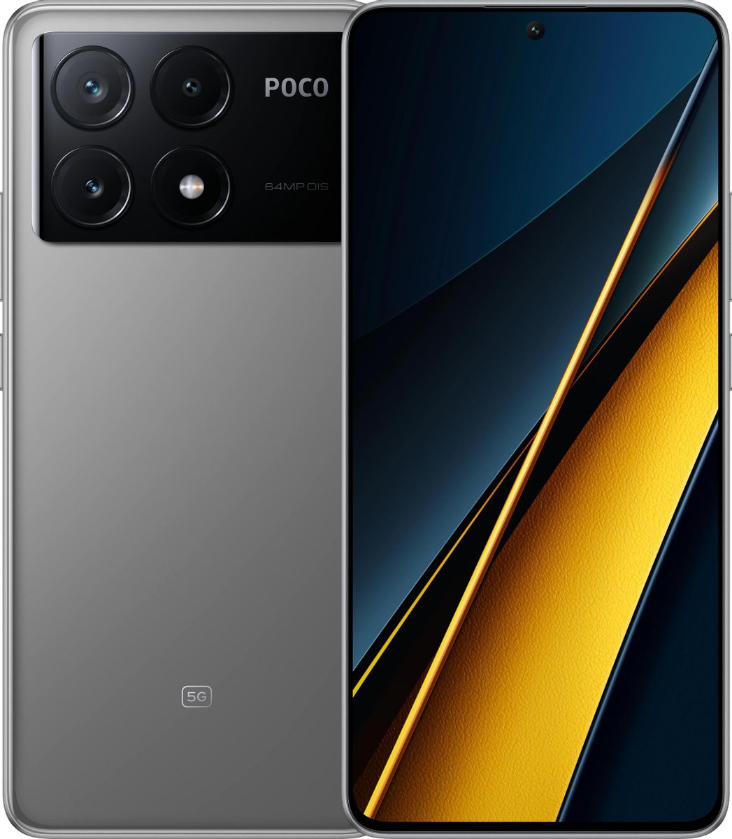 Смартфон Xiaomi Poco X6 Pro 5G 12/512Gb, серый – купить в Ситилинк | 2001222