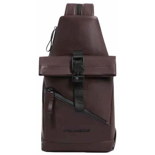 Рюкзак слинг Piquadro Harper CA6784AP/TM коричневый натуральная кожа
