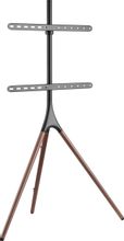 Изображение товара Подставка для телевизора Cactus CS-ST1246BKWN 45-65 дюймов напольная черный / орех