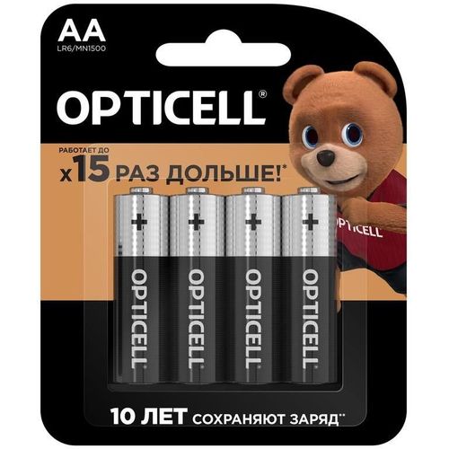 AA Батарейка OPTICELL Basic LR6, 4 шт.
