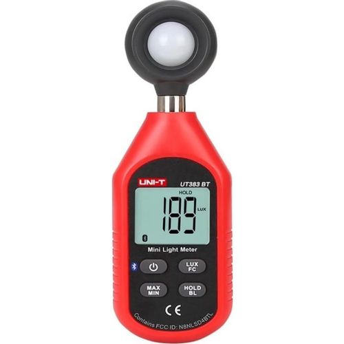 Люксметр UNI-T UT383BT, черный/ красный