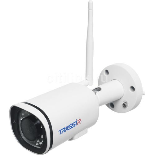 Камера видеонаблюдения IP Trassir TR-D2121IR3W, 1920х1080 pix, 3.6 мм, белый [tr-d2121ir3w (3.6 mm)]