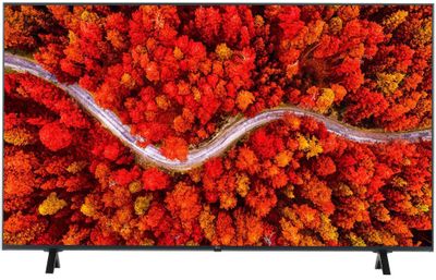 60" Телевизор LG 60UP80006LA, 4K Ultra HD, черный, СМАРТ ТВ, WebOS ...