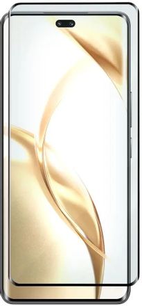 Защитное стекло для экрана ZIBELINO для Honor 200 Pro 5G антиблик, 3D, 1 шт, черный [ztg-3d-hon-200-pro-blk]
