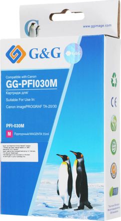 Картридж G&G GG-PFI030M, PFI-030M, пурпурный / GG-PFI030M