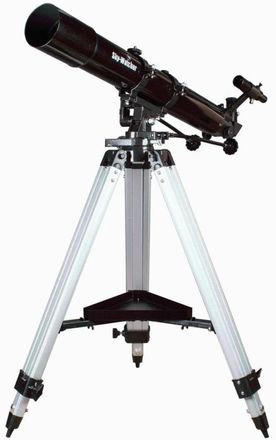 Телескоп SKY-WATCHER 809AZ3 рефрактор d80мм fl900мм 160x черный