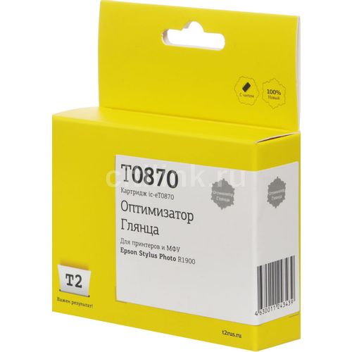 Картридж T2 T08704010, T08704010, оптимизатор глянца / IC-ET0870