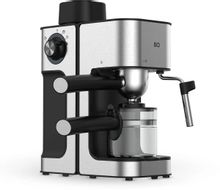 Кофеварка BQ CM4000, рожковая, нержавеющая сталь / черный [86193995 ...