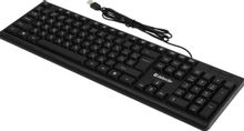 Клавиатура Defender Daily Hb-162, черный