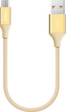 Изображение товара Кабель TTEC 2DK25A,  micro USB (m) -  USB (m),  0.3м,  в оплетке,  2.4A,  золотистый