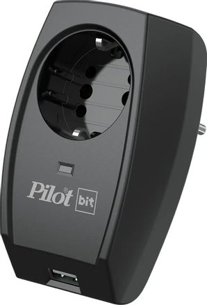 Сетевой фильтр Pilot Bit (USB), черный [192]