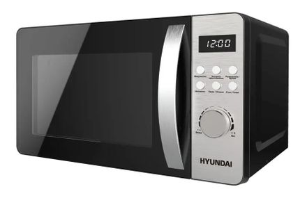 Микроволновая печь Hyundai HYM-D2071, 700Вт, 20л, черный/серебристый