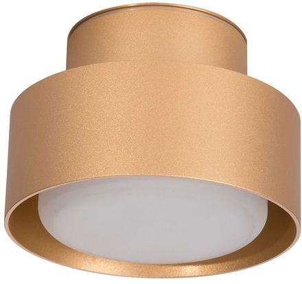 Спот FERON HL367, 12Вт, патрон GX53 х 1шт, накладной, на потолок, золотистый [48408]