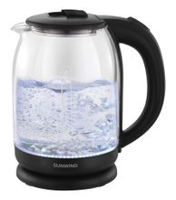 Характеристики Чайник электрический SunWind SUN-K-002, 1500Вт ...