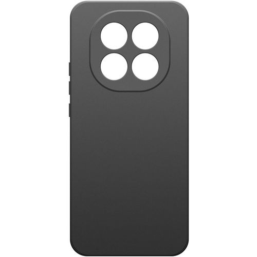 Чехол (клип-кейс) BORASCO Microfiber Case, для Xiaomi Redmi Note 14 Pro 4G, черный [75078]