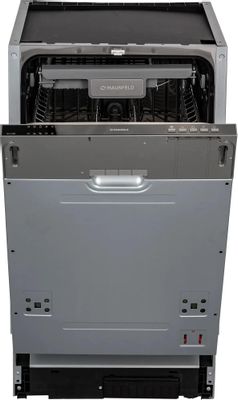 Встраиваемая посудомоечная машина MAUNFELD MLP-08B,  узкая, ширина 44.5см, полновстраиваемая, загрузка 10 комплектов