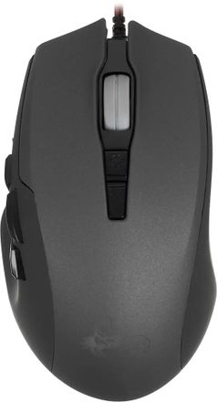 Мышь проводная Oklick 785G SCORPION, игровая, оптическая, USB, 4000dpi, черный и серый [mg-1423]