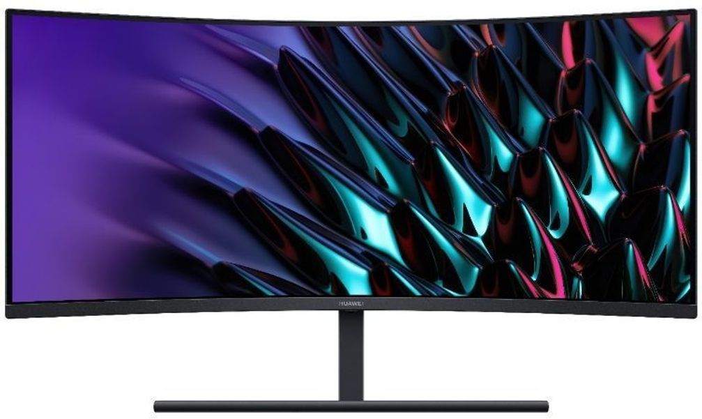 34" Монитор Huawei MateView GT ZQE-CBA,  3440x1440,  VA,  190Гц,  2хHDMI,  1хDP,  изогнутый, черный [53061123]