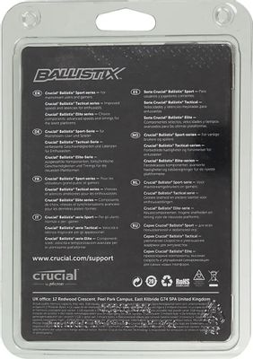 Crucial Ballistix Elite BLE8G4D26AFEA DDR4 1x 8 2666 DIMM Ret 360356