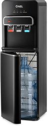 Кулер AEL LC-AEL-804a, напольный, компрессорный, push - кран, черный