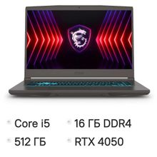 Изображение товара Игровой ноутбук MSI Thin 15 B13VE-2650XRU с RTX 4050 и IPS экраном