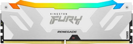 Оперативная память Kingston Fury Renegade KF576C38RWA-16 DDR5 - 1x 16ГБ 7600МГц, DIMM, White, Ret