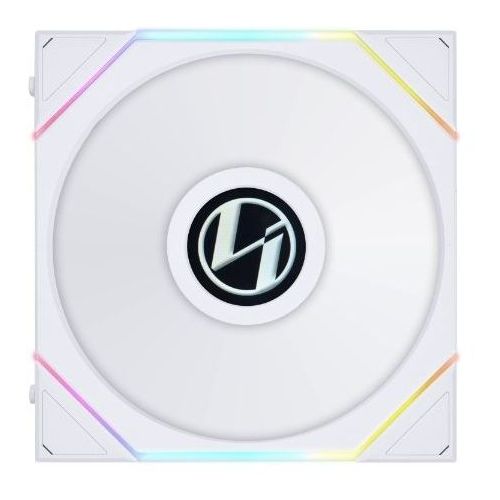 Вентилятор Lian Li Uni Fan TL 120 LCD 3шт, 120мм, 7-pin, 1900об/мин, 27 дБ, ARGB, белый, Ret [g99.12tllcd3w.00]