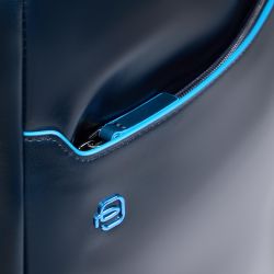 Рюкзак Piquadro Blue Square CA6311B2/BLU2 синий натуральная кожа