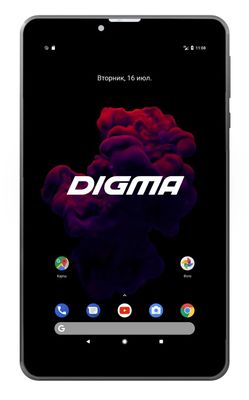 Планшет Digma Optima Prime 4 3G 7", 1GB, 8GB, 3G, Wi-Fi, Android 7.0 ...
