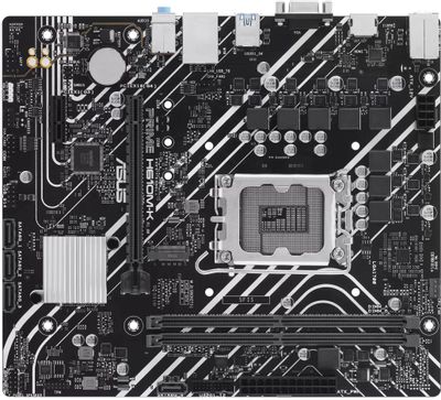 Материнская плата ASUS PRIME H610M-K, LGA 1700, Intel H610, mATX, Ret ...