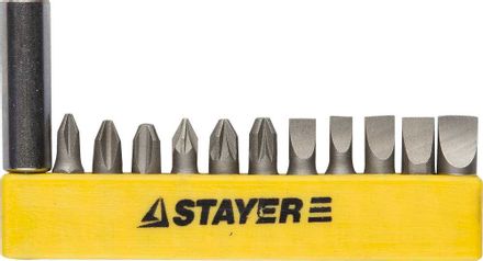 Набор бит Stayer 2609-H12_z01,  12шт