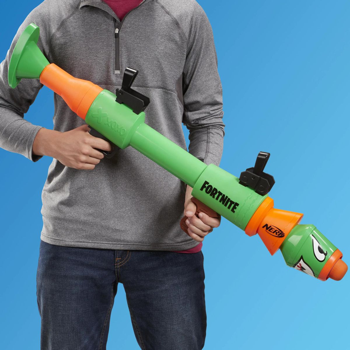 Обзор товара игрушечное оружие Nerf Фортнайт Ракетница [e7511eu4] (1487952)  в интернет-магазине СИТИЛИНК