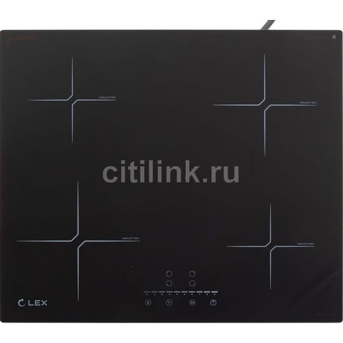 Индукционная варочная панель LEX EVI 430 BL, независимая, черный LEX